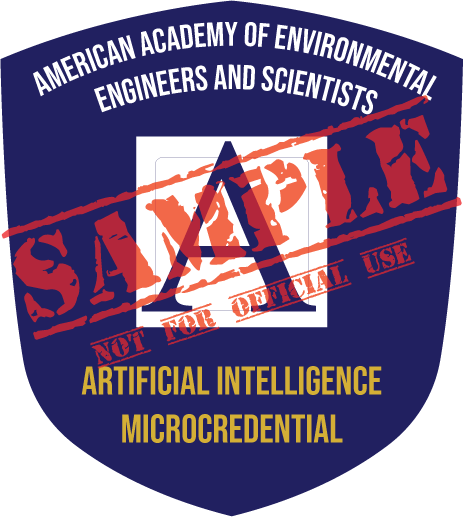 Sample Microcrodential AI Badge