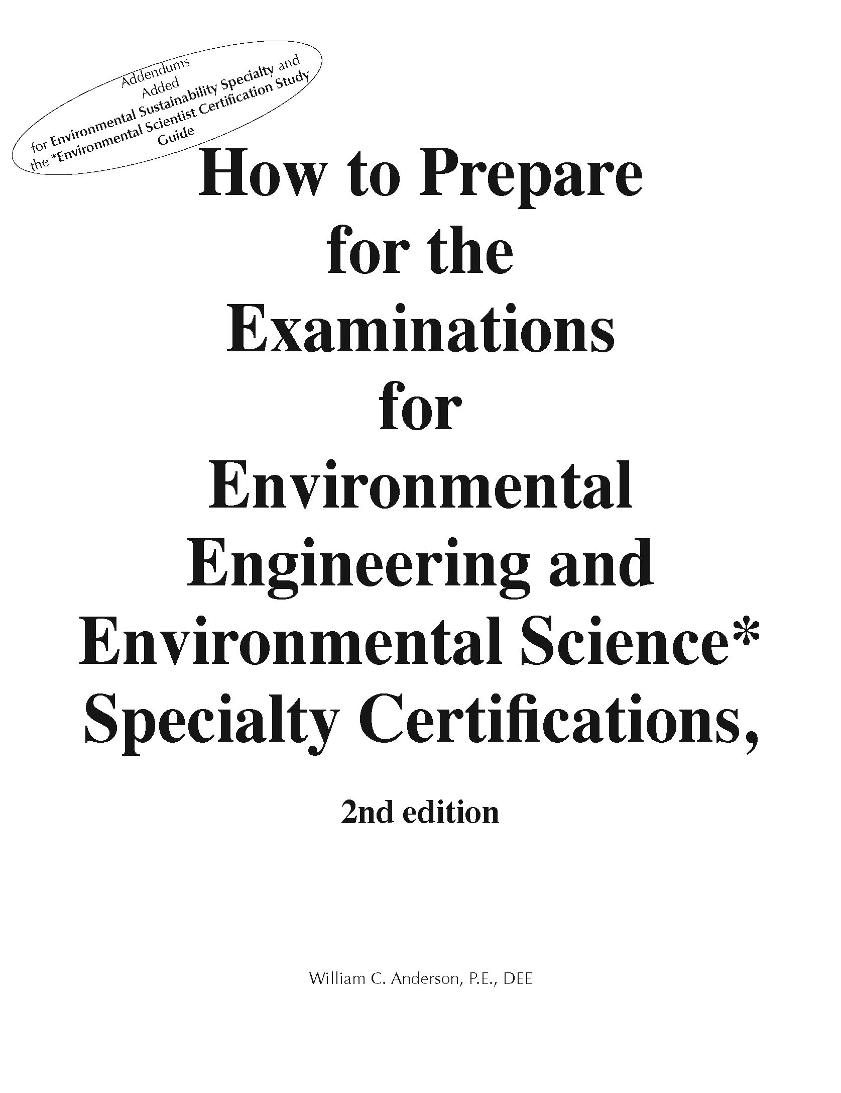 Specialty Examination Guide